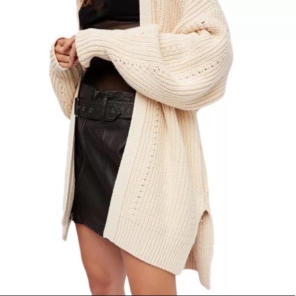 nwt // free people nightingale cardigan - Picture 8 of 8